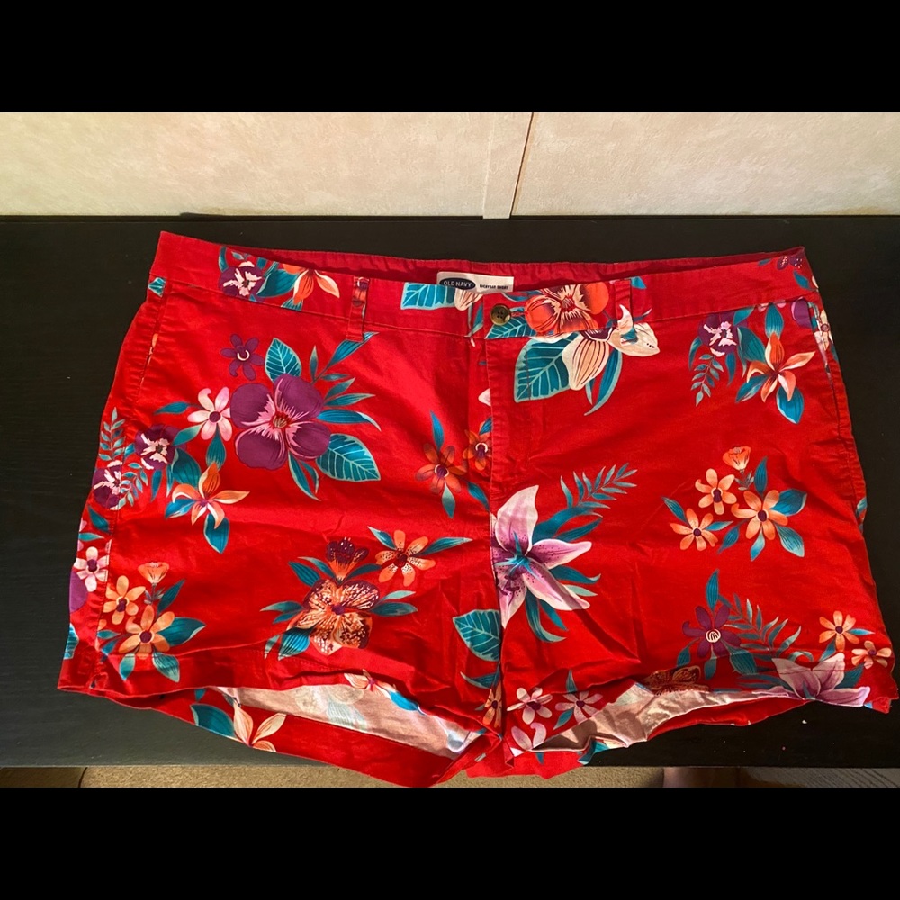 Old Navy Tropical Print Shorts